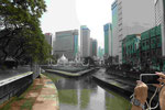 Alte Moschee am Fluss Klang in Kuala Lumpur, Malysia