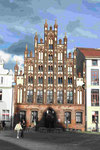 Gotisches Wohnhaus am Markt von Greifswald