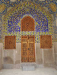 Wohnraum der Medrese in der blauen Moschee von Isfahan, I. R. Iran