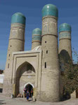 Viertürmemoschee in Buchara, Usbekistan
