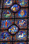In der Kathedrale von Chartes, Frankreich