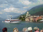 Blick auf Malchesine am Gardasee
