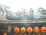 Daoistische Tempeldachfiguren, Taipei, Taiwan