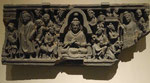 Szene aus dem Leben des Buddha, Gandhara, 3. Jh. u.Z..