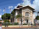 Bibliothek Schoelcher, Fort-de-France, Martinique, Frankreich