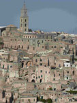 Sassi di Matera, Apulien, Italien