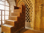 Holzmimber in der Freitagsmoschee von Isfahan, I.R. Iran