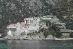 Kloster am Berg Athos, Chalkidiki, in Nordgriechenland