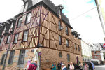 Fachwerkhäuser in Rennes, Bretagne