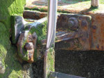 Schiffsanlegerdetail auf Pellworm