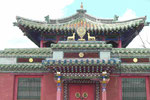 Tempeldach in Karakorum, Mongolei