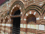 Kirchendetail in Nessebar, Bulgarien
