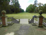Treppe zum Schlosspark, Barockschloss Bothmer bei Boltenhagen, Ostsee, Mecklenburg