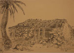 Verfallenes Bauernhaus in Alojera, La Gomera