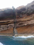 Lavafelsstruktur auf Porto Santo