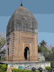 Terrakotta-Tempel Pratapeswar, Indien