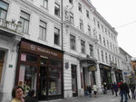 Fassaden in Ljubljana:, Slowenien