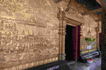 Goldene Reliefwand Vat Mai in Luang Prabang/Laos