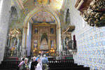Jakobsleiteraltar in der Universitätskapelle von Coimbra, Nordportugal