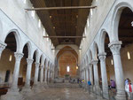 Bodenmosaike in der Kirche von Aquilea, Italien