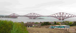Eisenbahnbrücke über den Firth of Forth bei Edinburgh