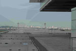 Der neue Flughafen BER in Berlin - Blick auf die Gropiusstadt