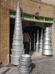 Topfladen in Yasd, I.R. Iran