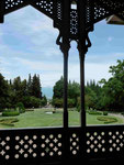 Balkon vom Museum Tsindali des Dichterfürsten Alexander Chavchavadze in Georgien
