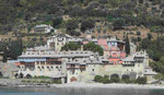 Kloster am Berg Athos, Chalkidiki, in Nordgriechenland