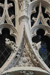 In der Kathedrale von Chartes, Frankreich