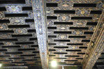 Decke im Chateau de Brissac, Val de Loire
