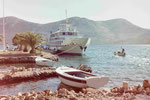 Fähre auf Dugi Otoc, Kroatien 
