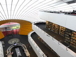 Die Philologische Bibliothek der FU Berlin, erbaut von Sir Norman Foster, genannt "The Brain"
