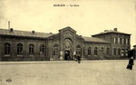 La première gare de Somain, inaugurée le 1er avril 1846. (Coll. part.)