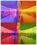 Rainbow panorama walkway