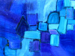 "ohne Titel" 100x80 cm , B187