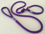 Retrieverleine 12mm Seil für mittel bis grosse Hunde (Kopf und Halsumfang sind verstellbar)
