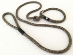 Retrieverleine 12mm Seil für mittel bis grosse Hunde (Kopf und Halsumfang sind verstellbar)