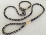 Retrieverleine 12mm Seil für mittel bis grosse Hunde (Kopf und Halsumfang sind verstellbar)