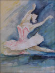 Tänzerin, Aquarell