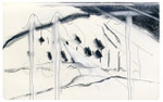 Untitled | from the series Zap Stills | #13tek047 | 2013 | graphite on paper | 13 x 21 cm | © André Laarhoven