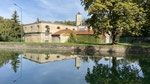 Tour de Féry, usine d'élévation des eaux de 1748, vue de la coulée verte.