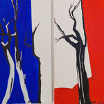Zeitenwende klein, Acryl, 2x30x60cm, 430,00 Euro