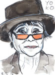Yoko, 8 1/2 x 11 1/2  (22x29cm) 