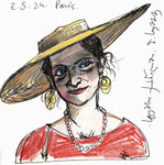 14x21cm, mixed media on paper, Paris, 2025