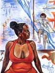 28x21cm, mixed media on paper, Paris, 2026