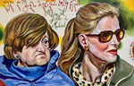 50x32cm, mixed media on paper, Paris, 2024