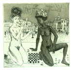 Radierung, 10X10cm, 1993