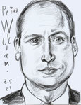 William, 8 1/2x 11 1/2  (22x29cm)