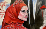 50x32cm, mixed media on paper, Paris, 2024